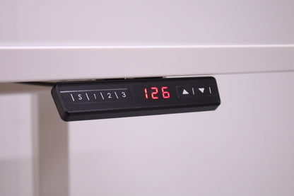 Modeo Harbor sähköpöytä muistipaikoilla 200x80, valkoinen - Suomen Kalustekeskus