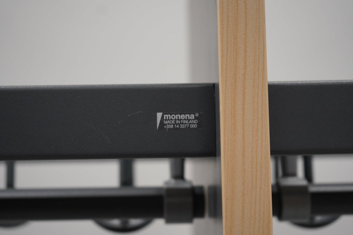 Monena Lobbytech - järjestelmänaulakko vaatekoukuilla - Suomen Kalustekeskus