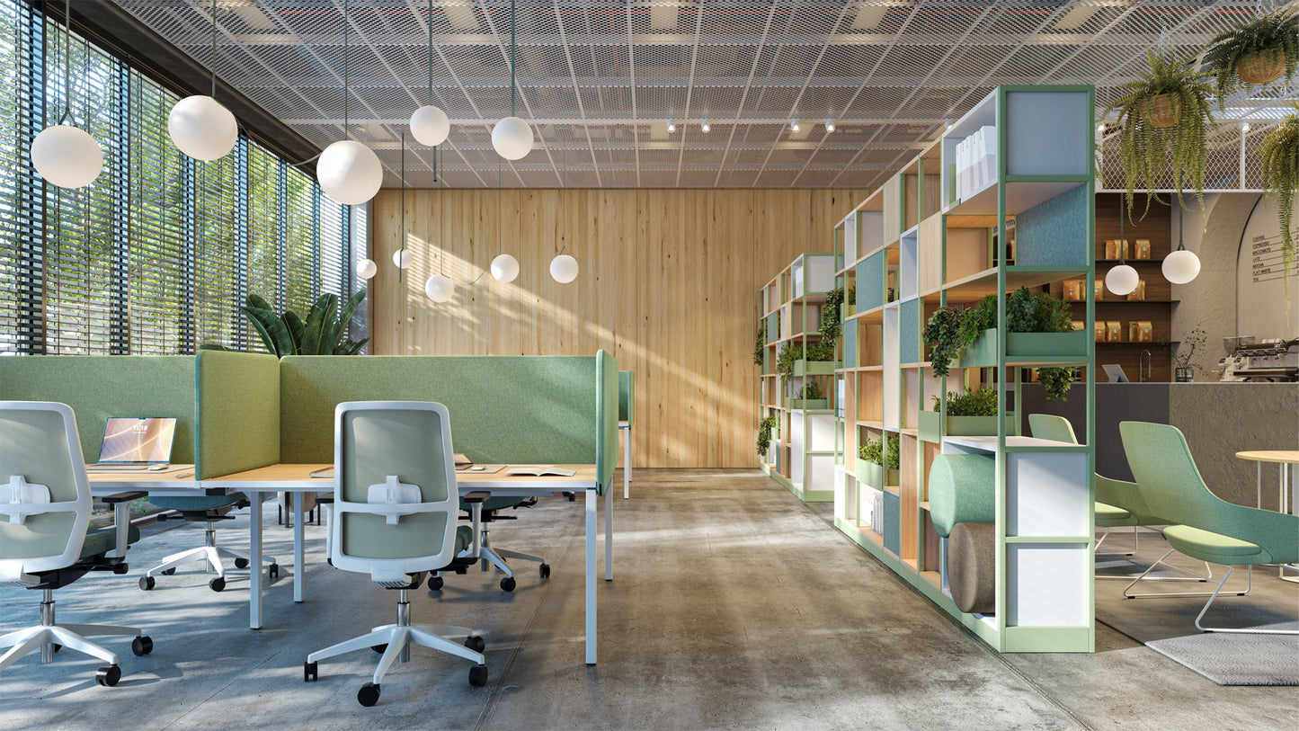 Narbutas TOP 530 akustoiva pöytäseinäke, valitse koko - Suomen Kalustekeskus