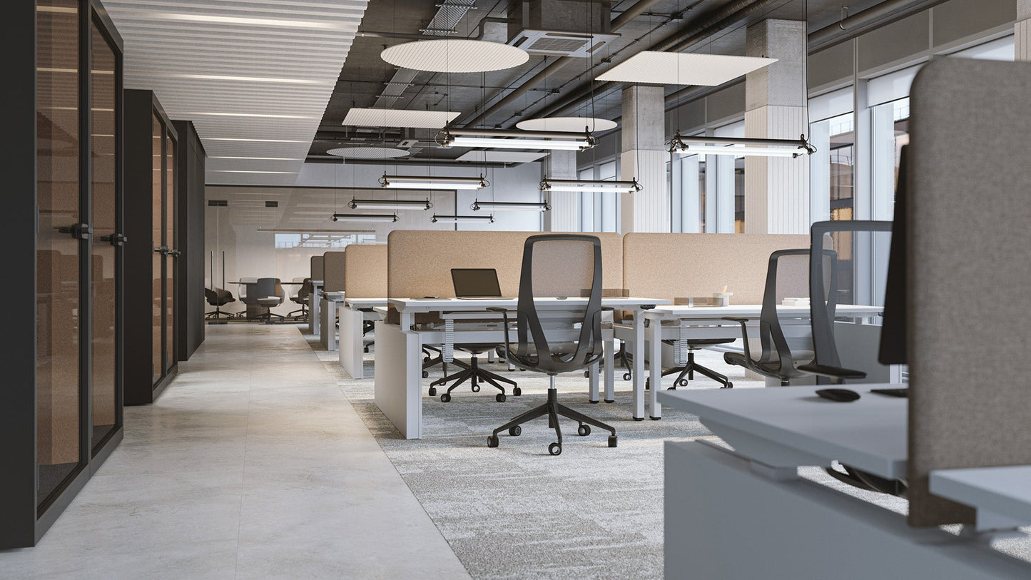 Narbutas TOP 530 akustoiva pöytäseinäke, valitse koko - Suomen Kalustekeskus