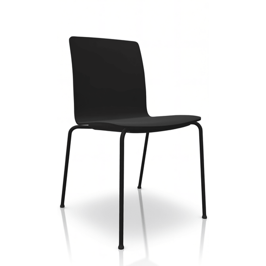 Profim COM tuoli, musta runko, musta istuin - Suomen Kalustekeskus