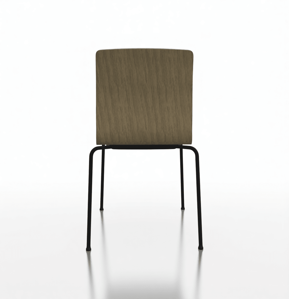 Profim COM tuoli, musta runko, tammi istuin - Suomen Kalustekeskus