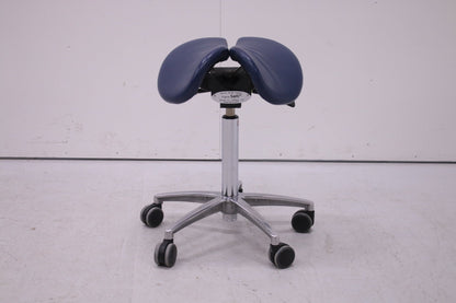 Salli multiadjuster satulatuoli, sininen / kromi - Suomen Kalustekeskus