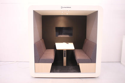 Smartblock MeetTime - Hiljainen työtila neljälle hengelle - Suomen Kalustekeskus