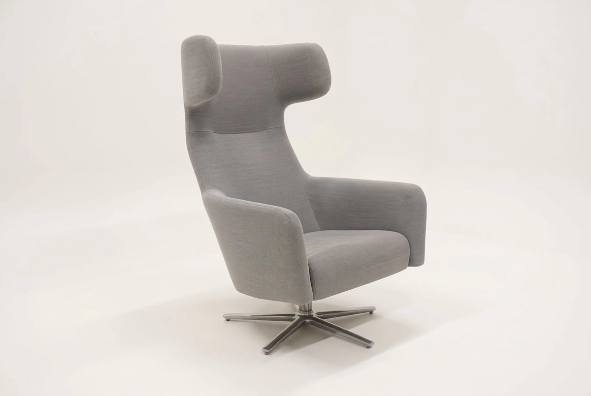 Softline Havana Swivel Wing Chair – design-nojatuoli, harmaa - Suomen Kalustekeskus