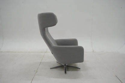 Softline Havana Swivel Wing Chair – design-nojatuoli, harmaa - Suomen Kalustekeskus