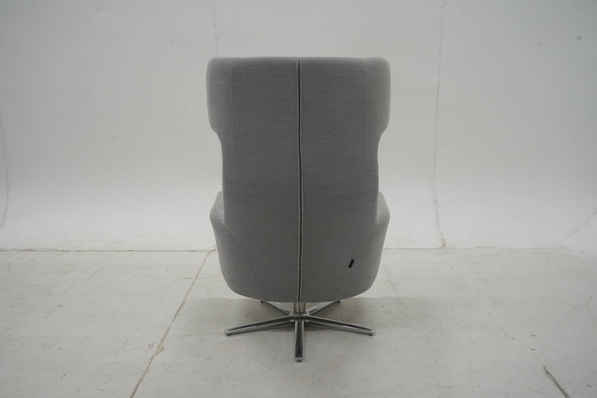 Softline Havana Swivel Wing Chair – design-nojatuoli, harmaa - Suomen Kalustekeskus