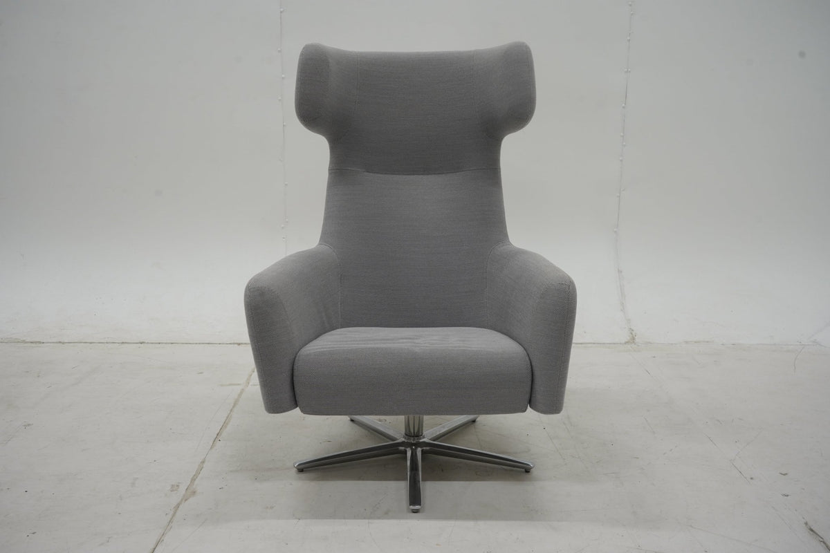 Softline Havana Swivel Wing Chair – design-nojatuoli, harmaa - Suomen Kalustekeskus
