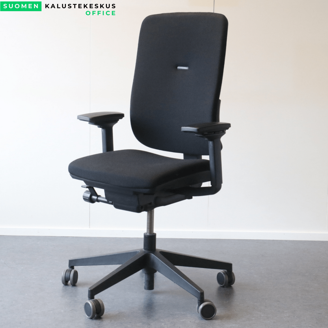 Steelcase työtuoli musta - Suomen Kalustekeskus