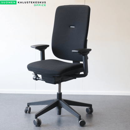 Steelcase työtuoli musta - Suomen Kalustekeskus