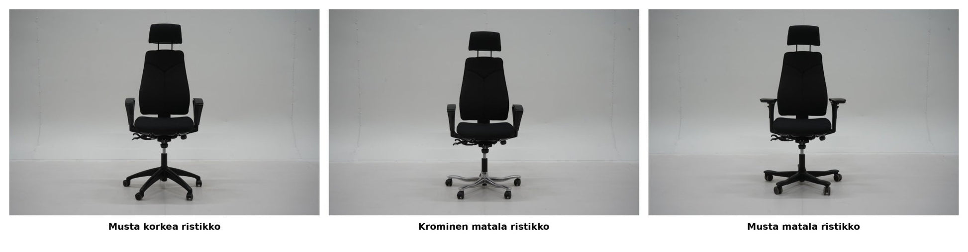 Uudelleenverhoiltu Kinnarps 6000 niskatuella, valitse käsinojat, valitse väri - Suomen Kalustekeskus