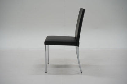 Walter Knoll Jason Lite 1900 design - tuoli / musta nahka - Suomen Kalustekeskus