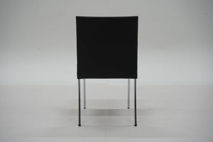Walter Knoll Jason Lite 1900 design - tuoli / musta nahka - Suomen Kalustekeskus